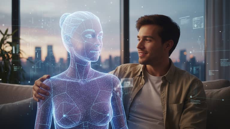 Online Liebespartnerin mit Ki: Echte Nähe oder Perfekte Illusion?