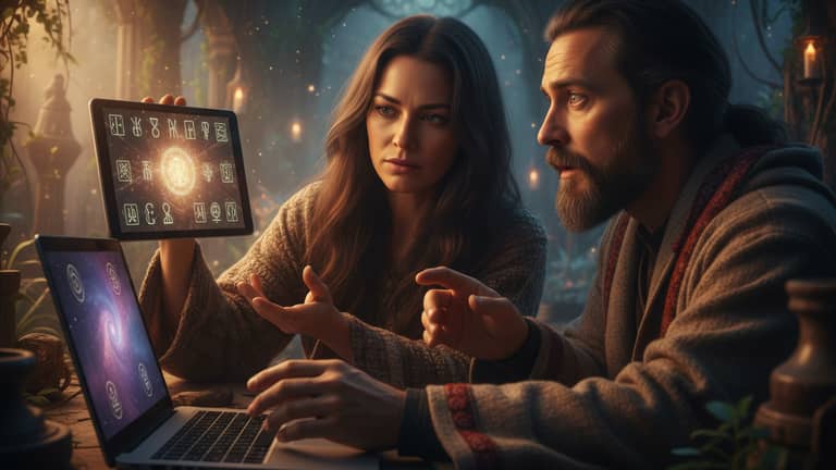 Online Mystische Gespräche Spannend – Mensch, KI oder Hokuspokus?