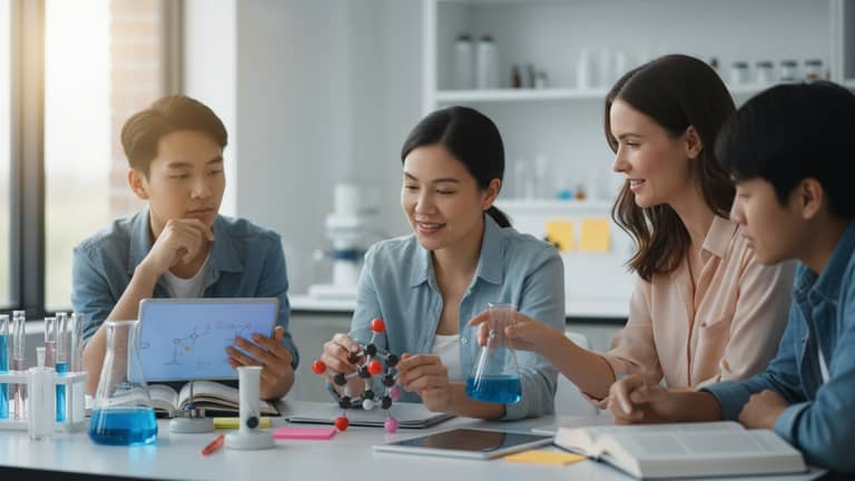 Online Nachhilfe Chemie Oberstufe: Fakten zu Leistungsdruck und Unterstützung