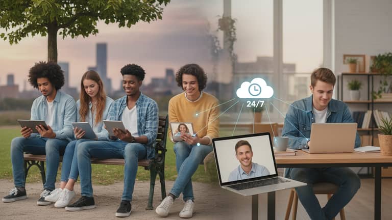 Online-Nachhilfe Jederzeit Erreichbar – Segen für Schüler oder Neuer Stress?