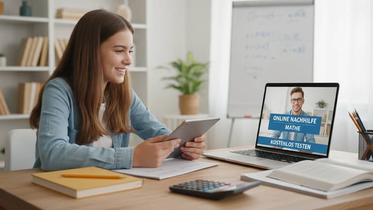 Online Nachhilfe Mathe Kostenlos Testen – Ohne Kostenfalle, mit KI-Vorsprung