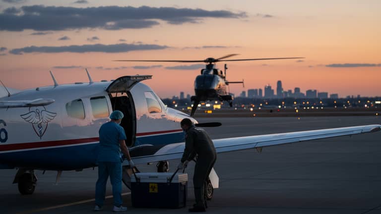 Inside Organ Transport Flights: Ai, Risk and Who Gets Saved