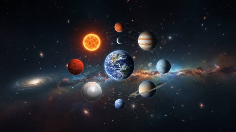 Planety osobiste w astrologii kontra nauka, psychologia i AI