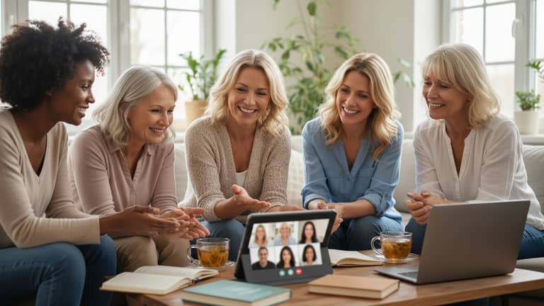 Porady dotyczące menopauzy online, którym możesz naprawdę zaufać