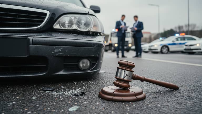 Porady prawne wypadek komunikacyjny: decyzje, które kosztują majątek