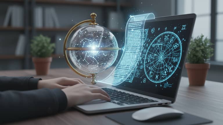 Präzise Astrologische Analysen Online Erhalten – KI Statt Bauchgefühl