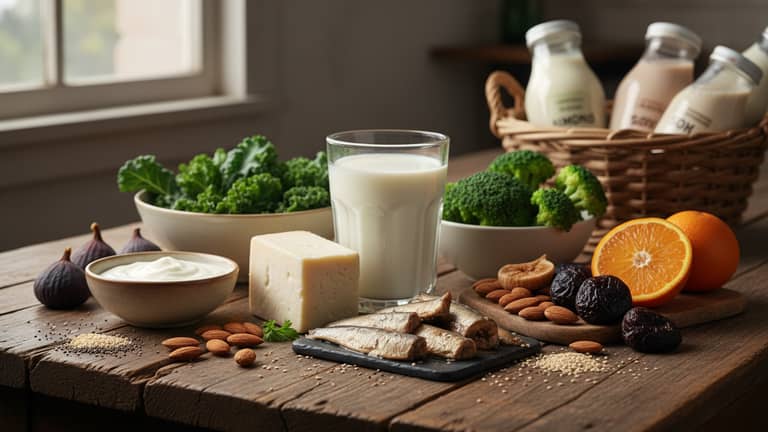 Produkty bogate w wapń bez mleka – co naprawdę działa w diecie