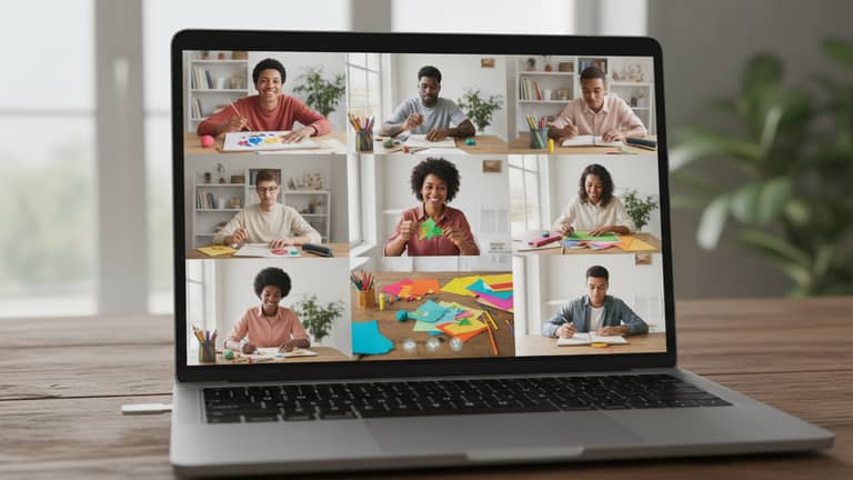 Prowadzenie warsztatów kreatywnych online, które naprawdę działają