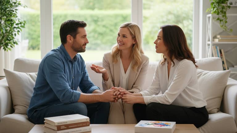 Psychoterapia a radzenie sobie z konfliktami w związku bez winy