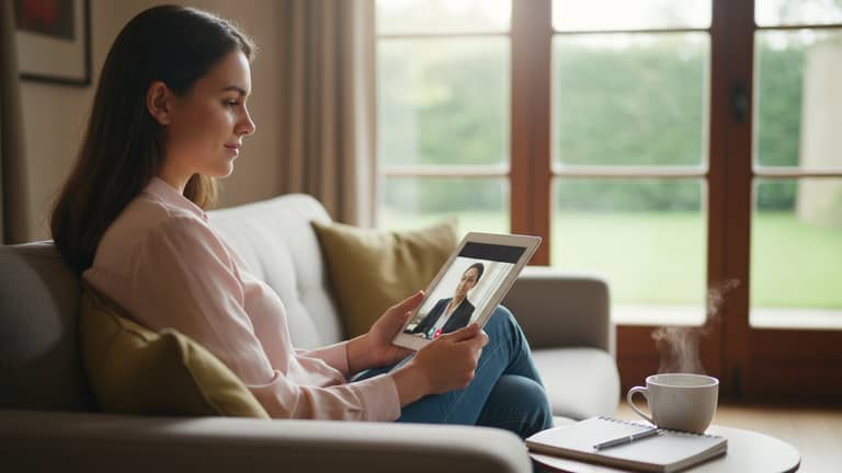 Psychoterapia bez wychodzenia z domu online – fakty, granice, zyski