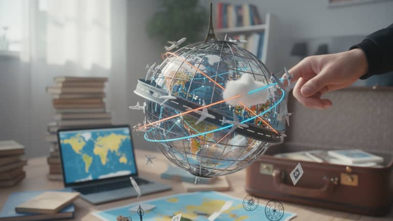 Random Flight Generator: When AI Chaos Plans Better Trips Than You