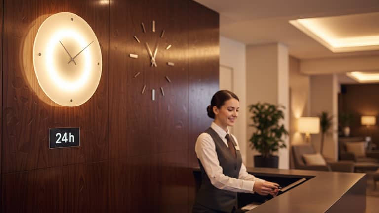Recepcja 24h w hotelu: co obiecują a co rzeczywiście oferują hotelnicze standardy