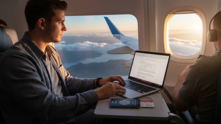 Remote Work Flights That Actually Work: Productivity, Risk, Health