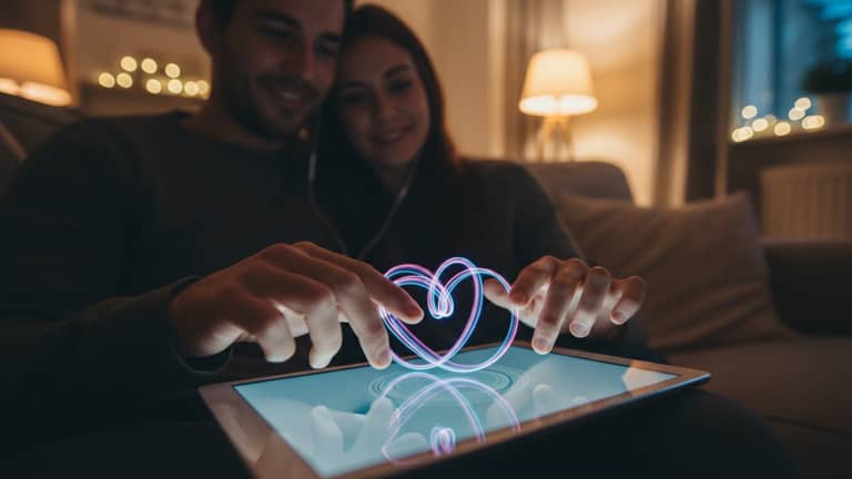 Romantische Interaktionen im Internet: Echte Gefühle mit Ki?
