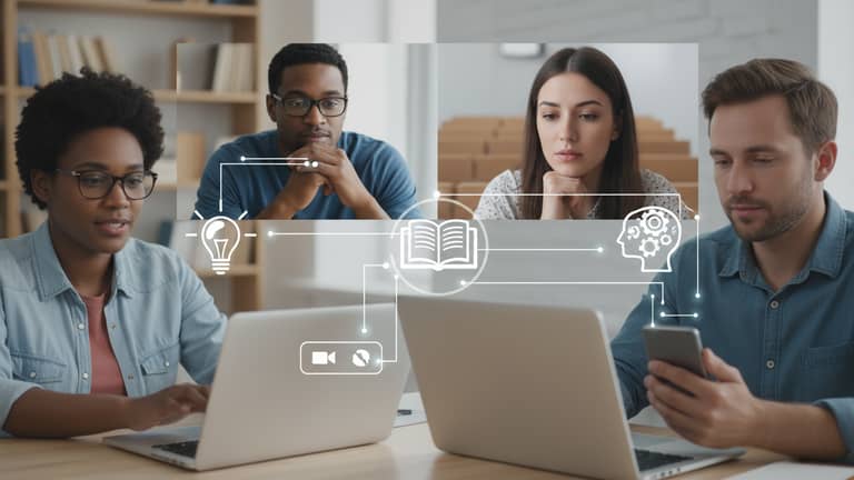 Rozmowy online które uczą zamiast scrolla: nowy sposób nauki