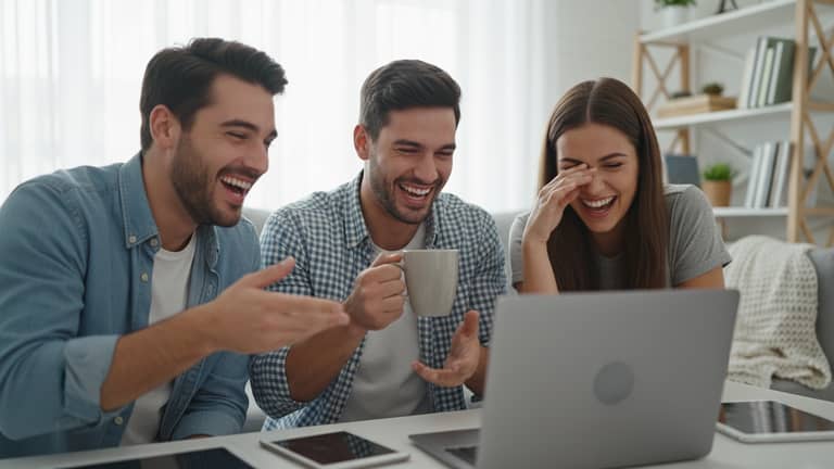 Rozmowy pełne humoru online, w których AI brzmi jak Twój ziomek