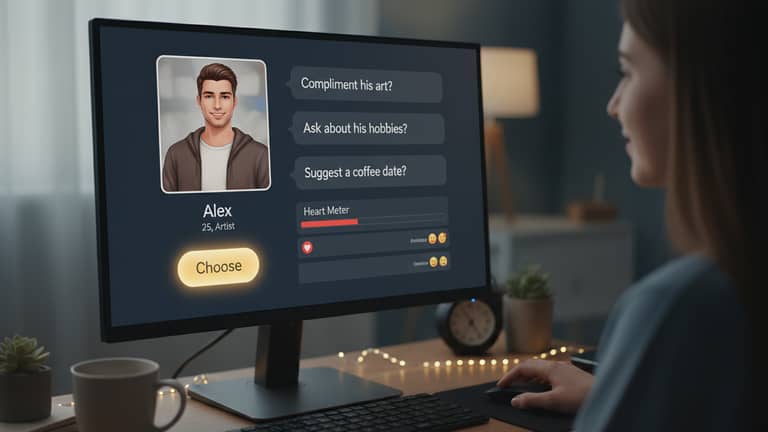 Symulator randkowy dla dziewczyn czy prawdziwy chłopak z AI?
