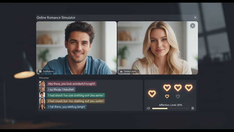 Symulator romansowania online: wsparcie czy uzależnienie - analiza zjawiska