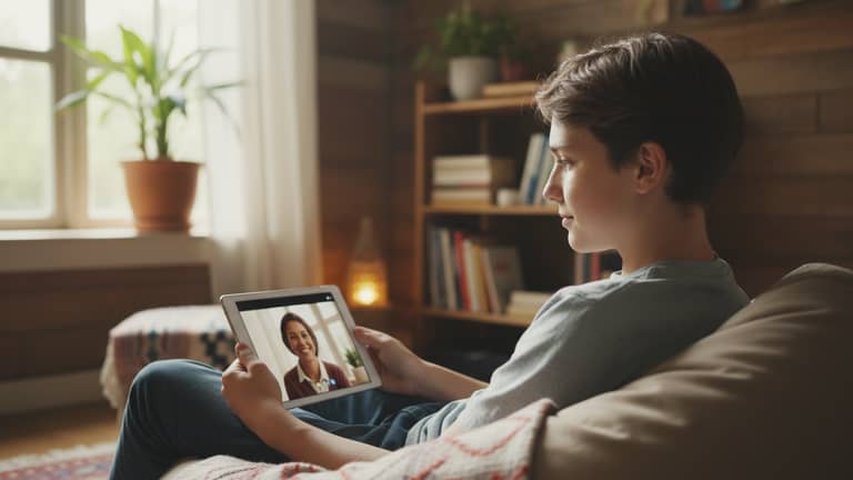 Terapia online dla młodzieży czy AI? Co naprawdę pomaga nastolatkom