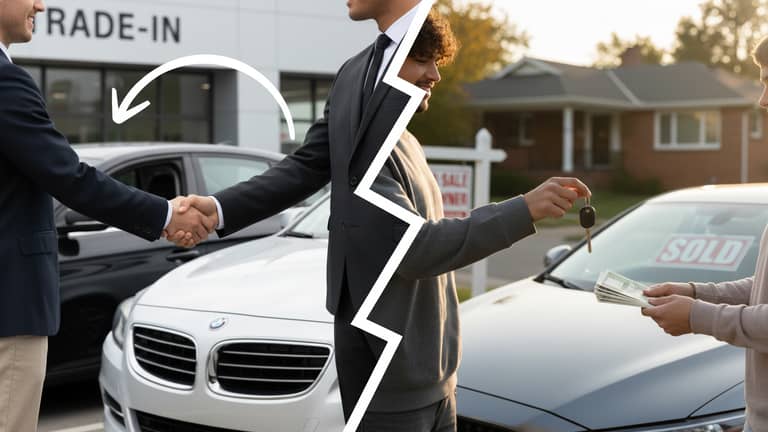 Trade in Vs Sell Car: the Real Math, Risks and Regret Stories