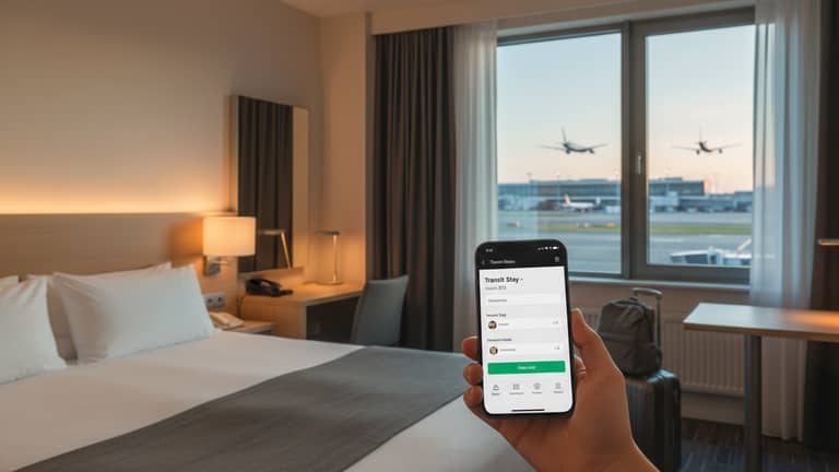 Transit Hotel Booking Decoded: Risks, Shortcuts and AI Wins