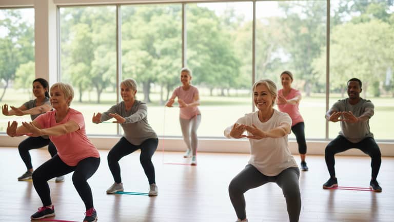 Trening fitness dla osób z problemami zdrowotnymi naprawdę bezpieczny
