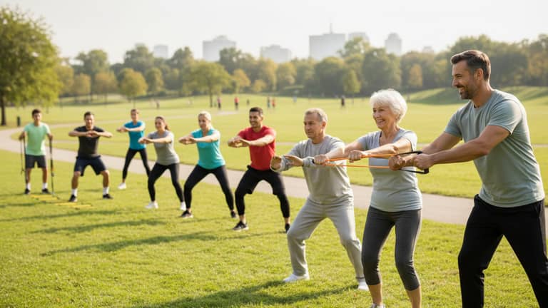 Trening fitness dostosowany do wieku, który naprawdę działa