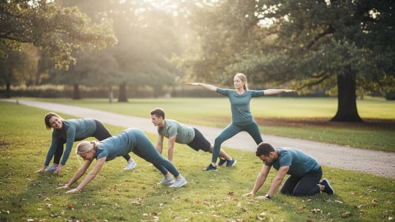 Trening fitness joga dla początkujących, którzy zwykle rezygnują