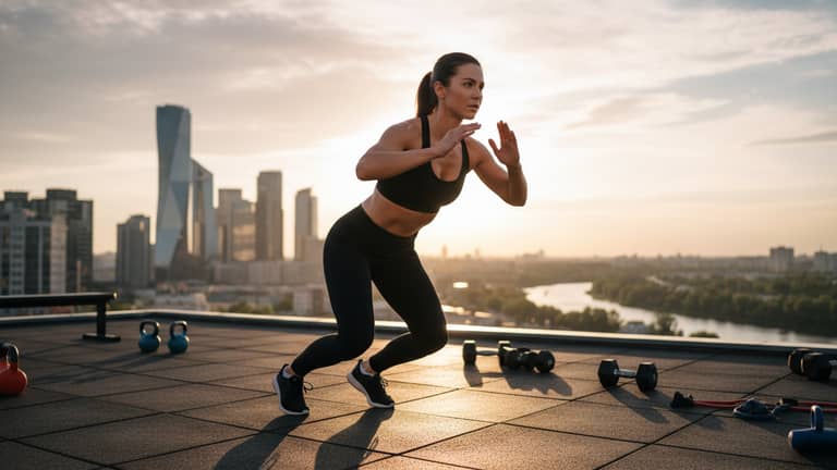 Trening fitness na odchudzanie, który działa w realnym życiu