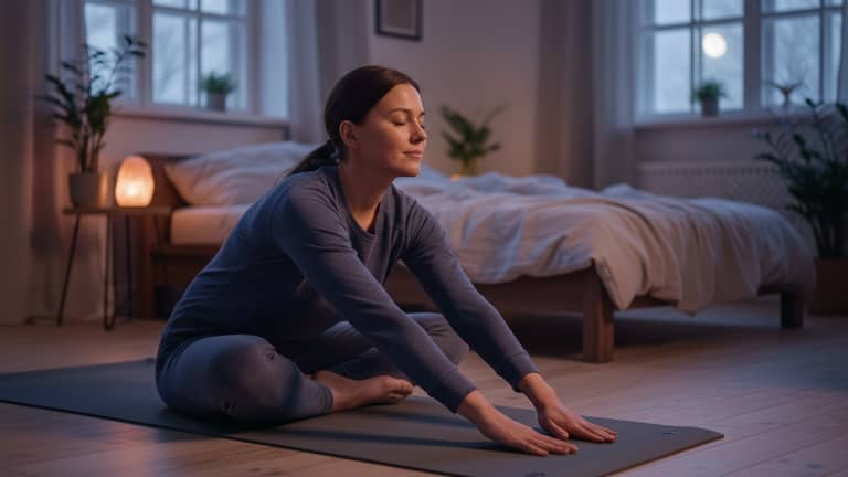 Trening fitness na poprawę jakości snu, który nie niszczy nocy