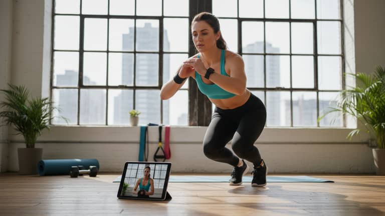 Trening fitness online, który naprawdę działa: ludzie vs AI