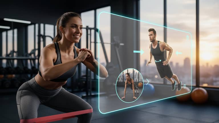 Trening fitness z instrukcjami video, który naprawdę działa