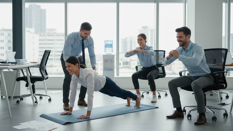 Trening w pracy, który naprawdę działa: mniej bólu, więcej awansów