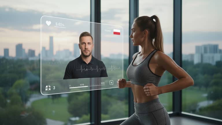 Treningi online po polsku: dane, trendy i rzeczywistość w fitnesie