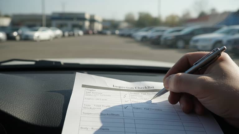 Used Car Inspection Checklist That Flips the Power to the Buyer