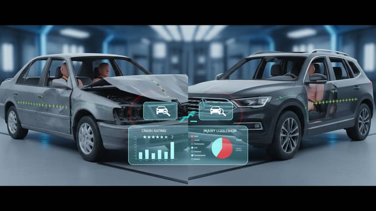 Vehicle Safety Comparison Tool That Exposes When 5 Stars Lie