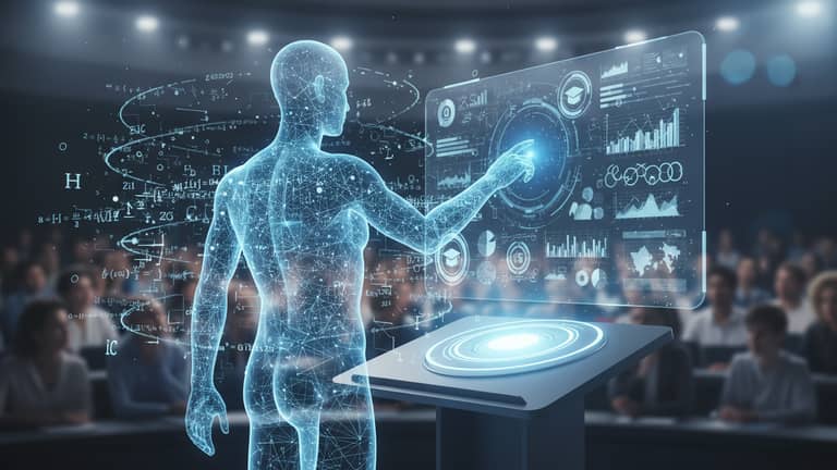 Virtual Assistant for Academic Presentations: Edge or Arms Race?