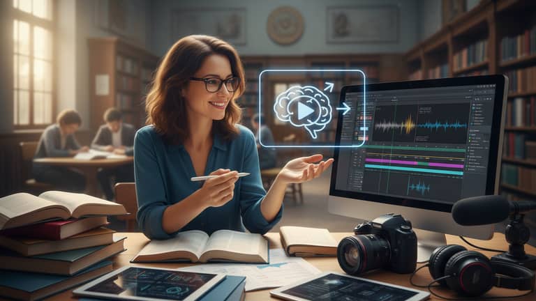 Virtual Assistant for Academic Video Editing, Minus the Hype