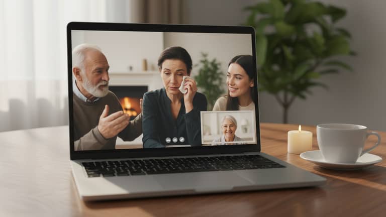 Virtual Condolence Visit Etiquette When It Really Matters