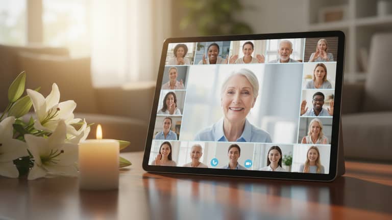 Virtual Funeral Memorialization and the New Rules of Grief