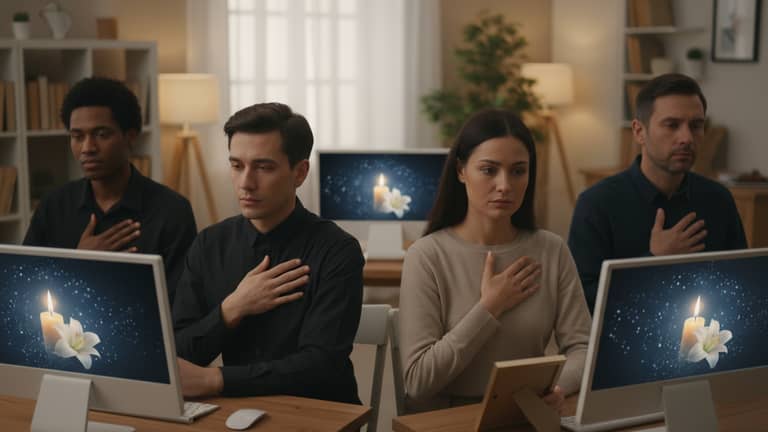 Virtual Memorial Ceremony Etiquette That Actually Feels Human