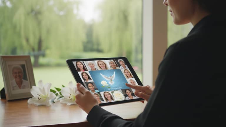 Virtual Memorial Condolence Visit Ideas for Real Connection Online