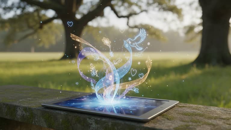 Virtual Memorial Messages When AI Meets Real Grief