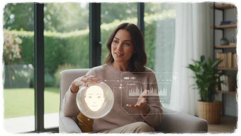 Virtuelle Begleiterin für Gespräche: Nähe oder Nur Algorithmus?