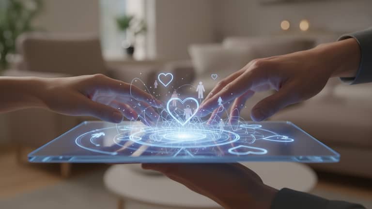 Virtuelle Beziehungshilfe: Wie Digitale Begleiter Nähe Verändern