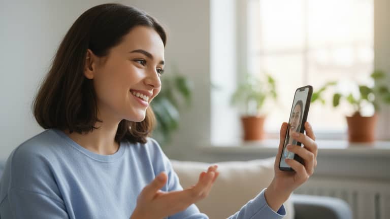 Virtuelle Freundin, Positives Gespräch – Trost oder Täuschung?