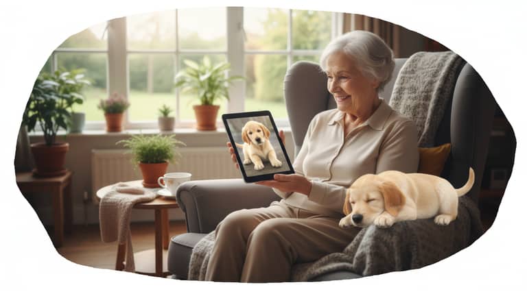 Virtuelle Hunde für Einsame Senioren – Trostspender oder Täuschung?