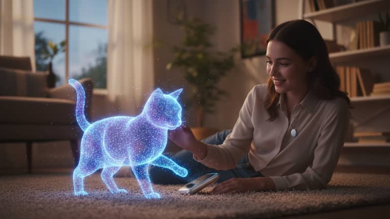 Virtuelle Katze Als Haustierersatz: Nähe Aus Code Statt Fell