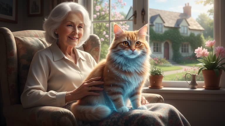 Virtuelle Katze für Ältere Alleinstehende – Trost oder Trugbild?