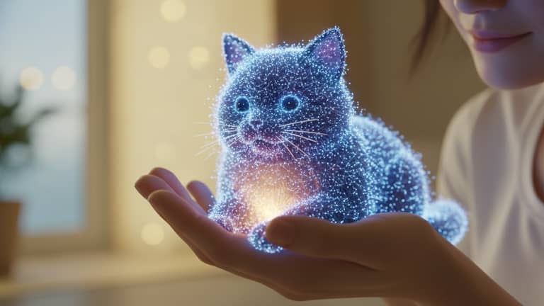 Virtuelle Katze für Emotionale Geborgenheit – Trost Aus der Ki?